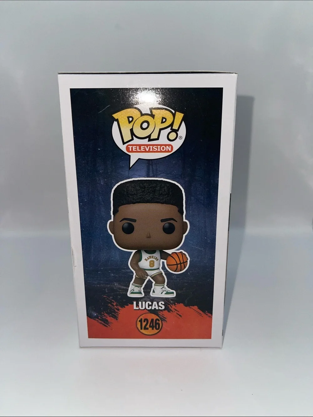 Funko Lucas Stranger Things Pop! Vinyl — Brown, Orange, White